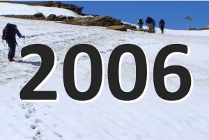 Marche en montagne 2006